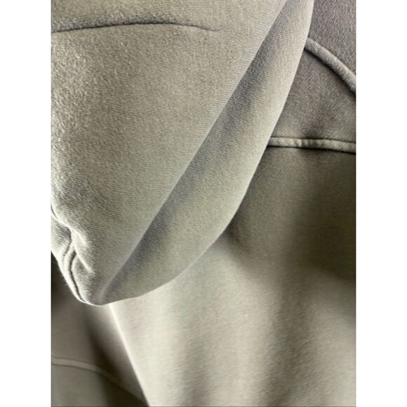 Lululemon Full Zip Scuba Hooded Cropped Oversized in Army Green Size M/L - Picture 5 of 9